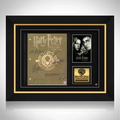 RARE-T Harry Potter And The Prisoner Of Azkaban Script Limited Signature Edition Custom Frame
