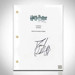 RARE-T Harry Potter And The Deathly Hallows Limited Signature Edition Studio Licensed Script Custom Frame