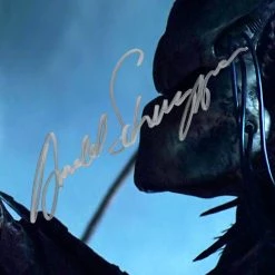 RARE-T Predator Arnold Schwarzenegger Photo Limited Signature Edition Studio Licensed Custom Frame Limited Edition Frames
