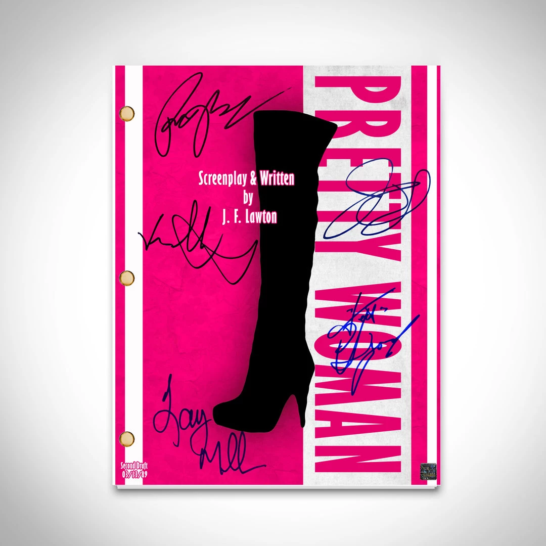 RARE-T Limited Edition Frames Pretty Woman Script Limited Signature Edition Studio Licensed Custom Frame 2 RARE-T Limited Edition Frames Pretty Woman Script Limited Signature Edition Studio Licensed Custom Frame