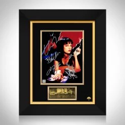 RARE-T Pulp Fiction Uma With Cigarette Photo Limited Signature Edition Studio Licensed Custom Frame Limited Edition Frames