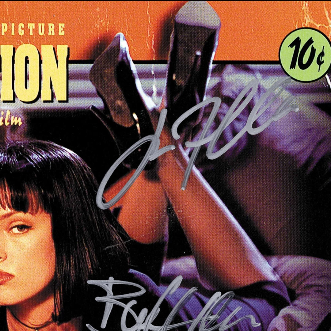 RARE-T Limited Edition Frames Pulp Fiction Movie Soundtrack Gold LP Limited Signature Edition Studio Licensed Custom Frame 6 RARE-T Limited Edition Frames Pulp Fiction Movie Soundtrack Gold LP Limited Signature Edition Studio Licensed Custom Frame