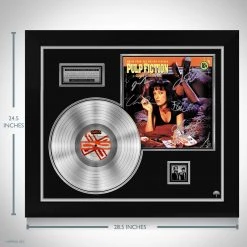 RARE-T Limited Edition Frames Pulp Fiction Movie Soundtrack Platinum LP Limited Signature Edition Studio Licensed Custom Frame