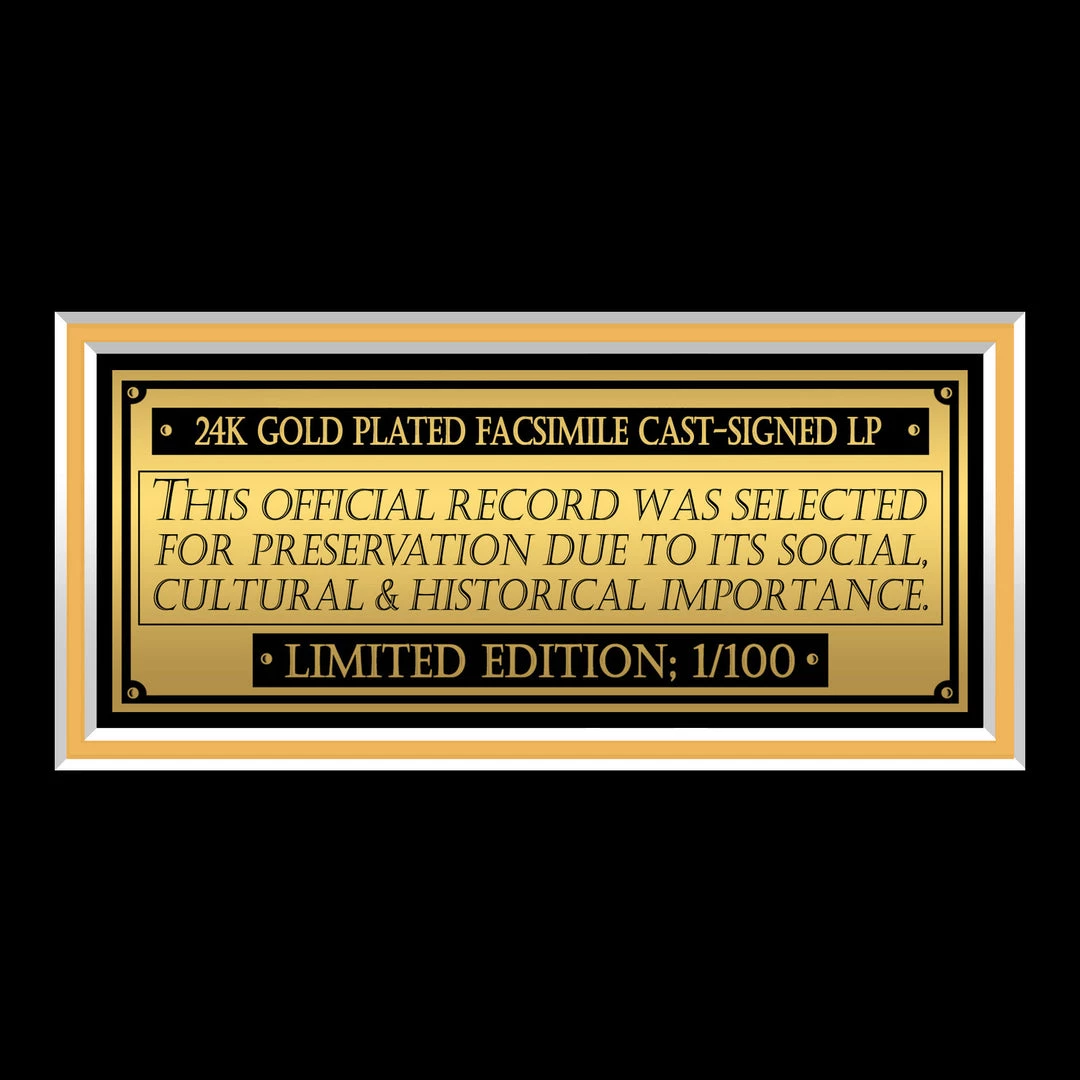 RARE-T Limited Edition Frames Pulp Fiction Movie Soundtrack Gold LP Limited Signature Edition Studio Licensed Custom Frame 10 RARE-T Limited Edition Frames Pulp Fiction Movie Soundtrack Gold LP Limited Signature Edition Studio Licensed Custom Frame