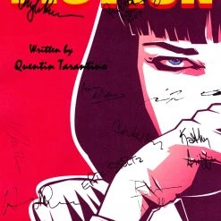 RARE-T Pulp Fiction Script Limited Signature Edition Studio Licensed Custom Frame