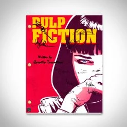 RARE-T Pulp Fiction Script Limited Signature Edition Studio Licensed Custom Frame