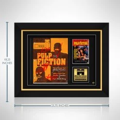 RARE-T Pulp Fiction Script Limited Signature Edition Studio Licensed Custom Frame