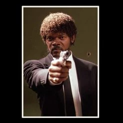 RARE-T Pulp Fiction Script Limited Signature Edition Studio Licensed Custom Frame