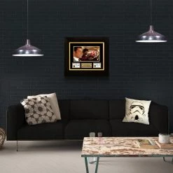 RARE-T Limited Edition Frames Pulp Fiction Jules & Vincent Photo With Drivers License Limited Signature Edition Studio Custom Frame