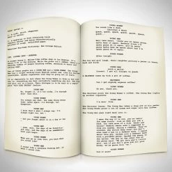 RARE-T Pulp Fiction Script Limited Signature Edition Studio Licensed Custom Frame