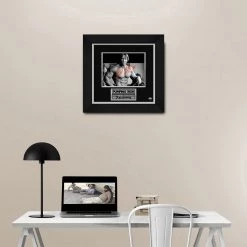 RARE-T Pumping Iron Arnold Schwarzenegger Photo Limited Signature Edition Studio Licensed Custom Frame