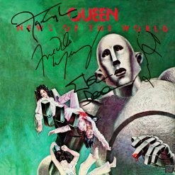 RARE-T Limited Edition Frames Queen News Of The World Gold LP Limited Signature Edition Studio Licensed Custom Frame