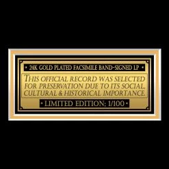 RARE-T Limited Edition Frames Queen Radio Gaga Gold LP Limited Signature Edition Studio Licensed Custom Frame