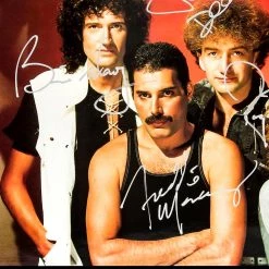 RARE-T Limited Edition Frames Queen Radio Gaga Gold LP Limited Signature Edition Studio Licensed Custom Frame