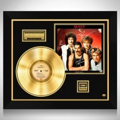 RARE-T Limited Edition Frames Queen Radio Gaga Gold LP Limited Signature Edition Studio Licensed Custom Frame
