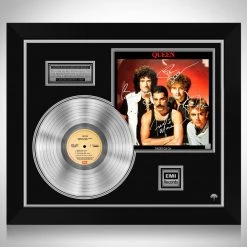 RARE-T Limited Edition Frames Queen Radio Gaga Platinum LP Limited Signature Edition Studio Licensed Custom Frame