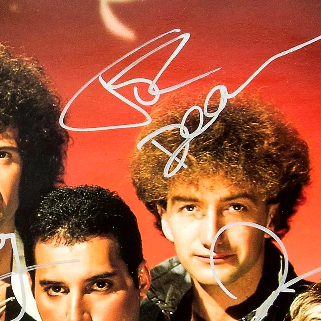 RARE-T Queen Radio Gaga LP Cover Limited Signature Edition Studio Licensed Custom Frame Limited Edition Frames 4 RARE-T Queen Radio Gaga LP Cover Limited Signature Edition Studio Licensed Custom Frame Limited Edition Frames