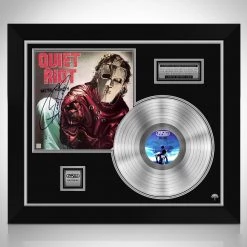 Rare-T Quiet Riot Metal Health Limited Signature Edition Studio Licensed Platinum LP Custom Frame