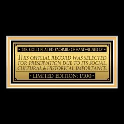 RARE-T T-Pain - Epiphany Gold LP Limited Signature Edition Studio Licensed Custom Frame