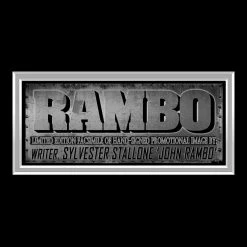 RARE-T Limited Edition Frames Rambo First Blood Part 2 Limited Signature Edition Studio Licensed Photo Custom Frame 9 RARE-T Limited Edition Frames Rambo First Blood Part 2 Limited Signature Edition Studio Licensed Photo Custom Frame