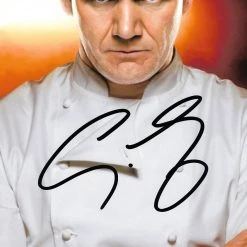 RARE-T Gordon Ramsay Hell?s Kitchen Photo Limited Signature Edition Studio Licensed Custom Frame
