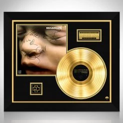 RARE-T Limited Edition Frames Rammstein Mutter Gold LP Limited Signature Edition Licensed Custom Frame