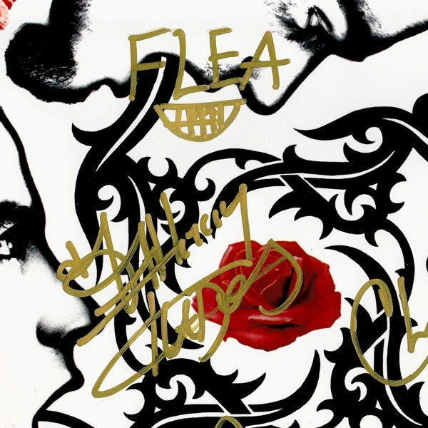 RARE-T Red Hot Chili Peppers Blood Sugar Sex Magik Gold LP Limited Signature Edition Licensed Custom Frame Limited Edition Frames 3 RARE-T Red Hot Chili Peppers Blood Sugar Sex Magik Gold LP Limited Signature Edition Licensed Custom Frame Limited Edition Frames