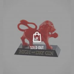 RARE-T Booth'S Gin- Red Lion Original Vintage Plastic Bar Display/Advertisement
