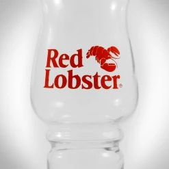 Jonathan Red Lobster Vintage Cocktail Glass