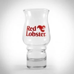 Jonathan Red Lobster Vintage Cocktail Glass