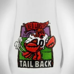 Jonathan Ready To Ship! 48 Hour Shipping! Red Lobster Vintage Football Hurricane Glass