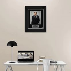 RARE-T Limited Edition Frames Ricky Gervais Limited Signature Edition Studio Licensed Photo Custom Frame