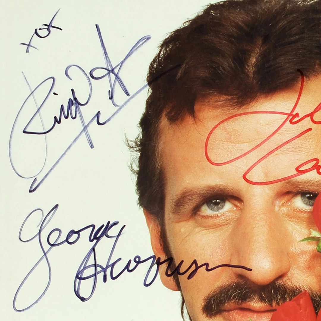 RARE-T Ringo Starr - Stop And Smell The Roses LP Cover Limited Signature Edition Studio Licensed Custom Frame 5 RARE-T Ringo Starr - Stop And Smell The Roses LP Cover Limited Signature Edition Studio Licensed Custom Frame