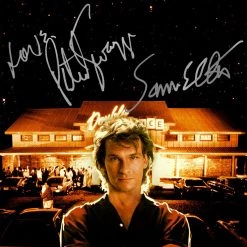 RARE-T Road House Patrick Swayze Photo Limited Signature Edition Studio Licensed Custom Frame Limited Edition Frames