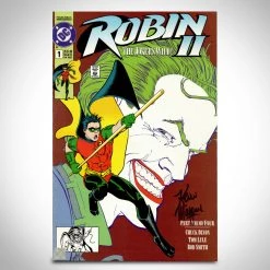 APW Signed Memorabilia Robin II The Joker's Wild! #1 - Hand-Signed Comic Book By Artist Kevin Maguire Custom Frame