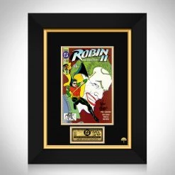 APW Signed Memorabilia Robin II The Joker's Wild! #1 - Hand-Signed Comic Book By Artist Kevin Maguire Custom Frame