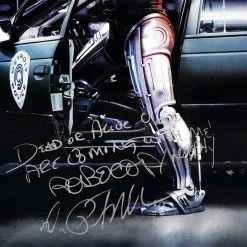 RARE-T Robocop Limited Signature Edition Studio Licensed Photo Custom Frame Limited Edition Frames