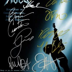 RARE-T Rock Of Ages Script Limited Signature Edition Studio Licensed Custom Frame Limited Edition Frames 15 RARE-T Rock Of Ages Script Limited Signature Edition Studio Licensed Custom Frame Limited Edition Frames