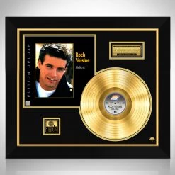 RARE-T Roch Voisine - H??l??ne Gold LP Limited Collector Edition Studio Licensed Custom Frame Limited Edition Frames
