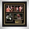 RARE-T Rocky Set Of 4 Photos Limited Signature Edition Studio Licensed Custom Frame Sports Memorabilia