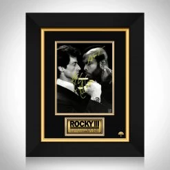 RARE-T Rocky III 1982 Rocky Vs Clubber Photo Limited Signature Edition Studio Licensed Custom Frame