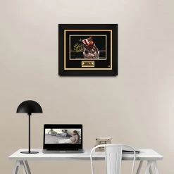RARE-T Rocky IV Photo Limited Signature Edition Studio Licensed Custom Frame Sports Memorabilia
