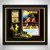 PPC Rocky - Psa/Dna Certified Hand-Signed Boxing Boot By Sylvester Stallone Custom Frame B
