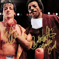 RARE-T Rocky I 1976 Rocky Vs Apollo Creed Photo Limited Signature Edition Studio Licensed Custom Frame Sports Memorabilia