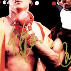 RARE-T Rocky Set Of 4 Photos Limited Signature Edition Studio Licensed Custom Frame Sports Memorabilia