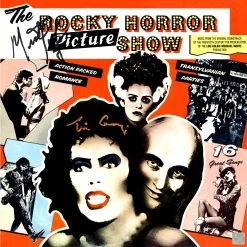 RARE-T Rocky Horror Picture Show Soundtrack Gold LP Limited Signature Edition Studio Licensed Custom Frame