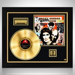 RARE-T Rocky Horror Picture Show Soundtrack Gold LP Limited Signature Edition Studio Licensed Custom Frame