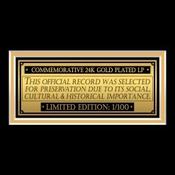 RARE-T Rocky Horror Picture Show Soundtrack Gold LP Limited Signature Edition Studio Licensed Custom Frame