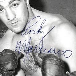 RARE-T Rocky Marciano Unbeaten Memorial Photo Limited Signature Edition Licensed Custom Frame