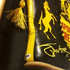 PPC Rocky - Psa/Dna Certified Hand-Signed Boxing Boot By Sylvester Stallone Custom Frame Signed Memorabilia
